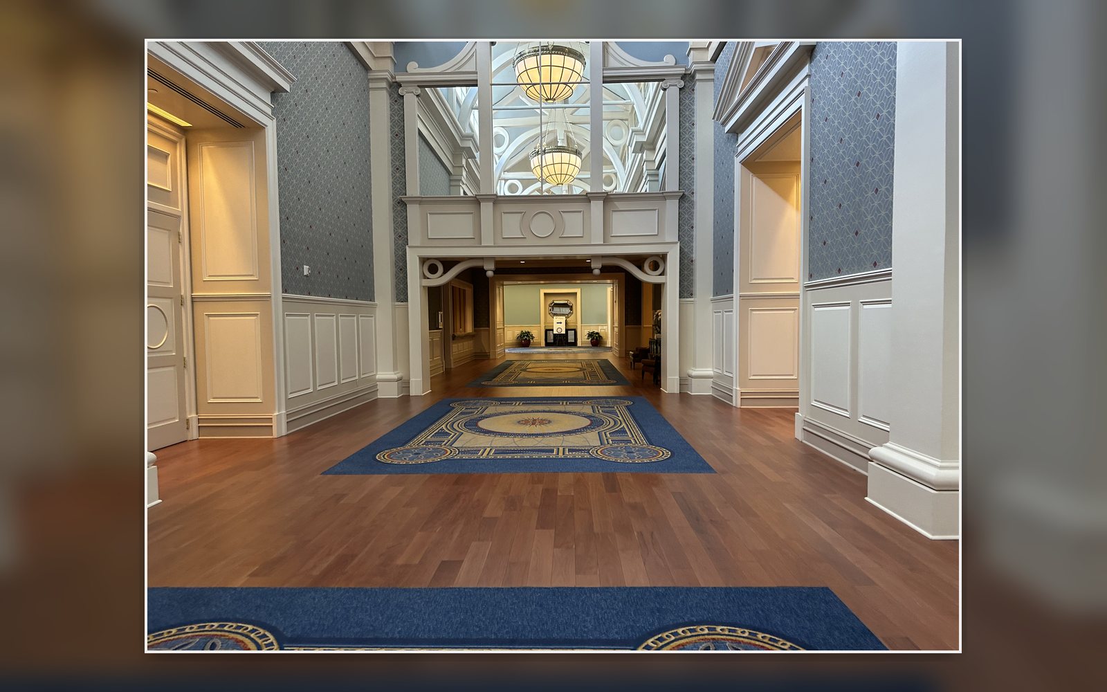 Conference hotel lobby at ESOC 2026